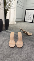 Transparent sandal