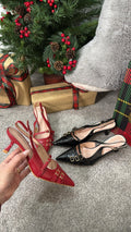 Slingback with straps