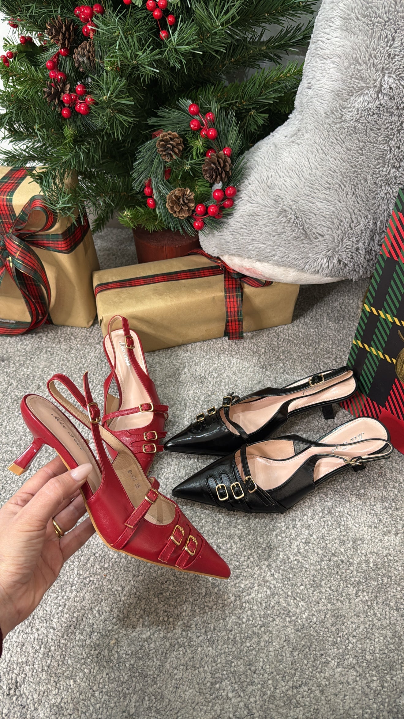 Slingback with straps