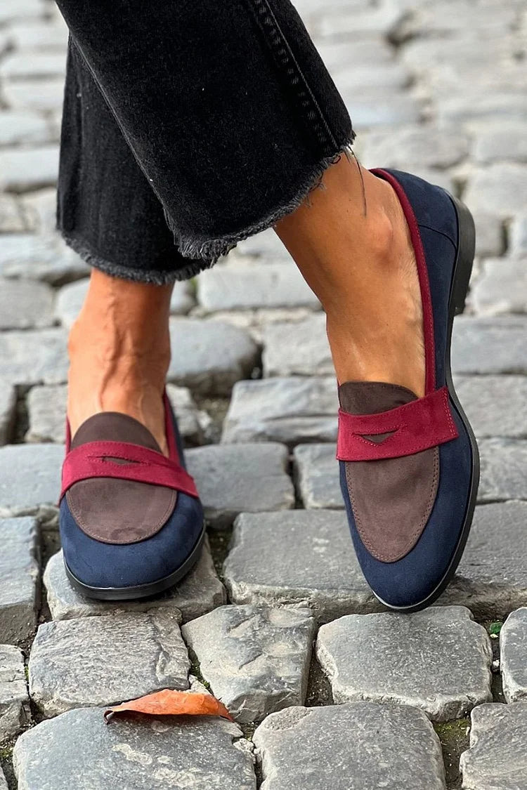 Casual Tricolor Boots