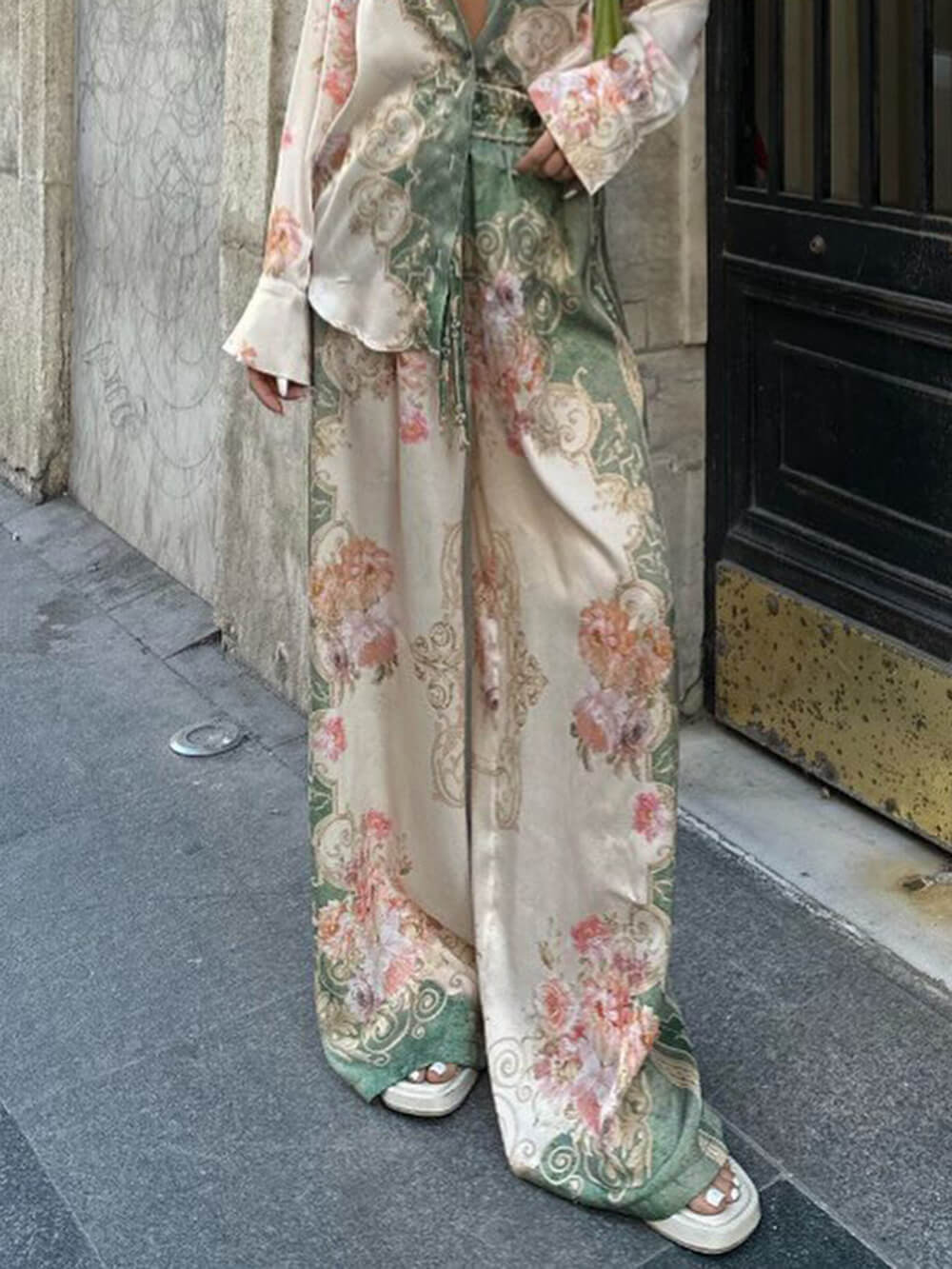 Regal Flow Wide Leg Trousers