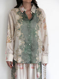 Baroque floral shirt