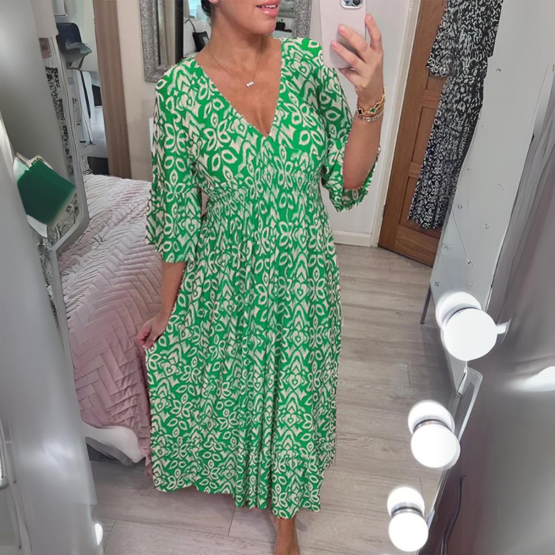 YARA® | V-neck Summer Dress