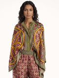 Bohemian oversized graphic tee