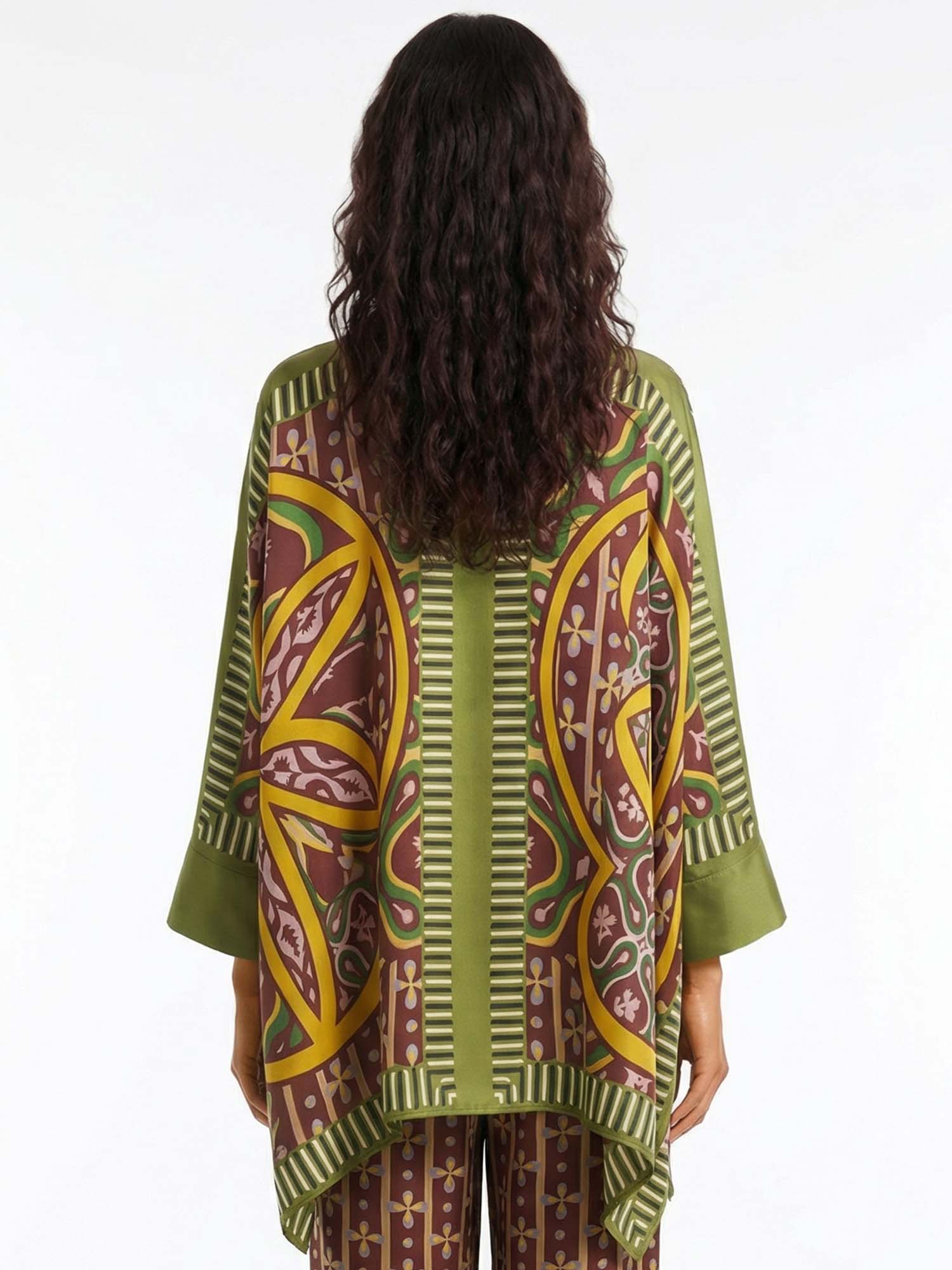 Bohemian oversized graphic tee