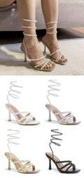 Pearl Spiral Sandal
