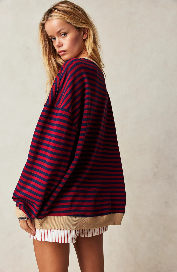 Maya - oversized striped sweater
