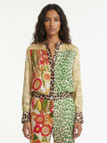 Leopard mosaic shirt