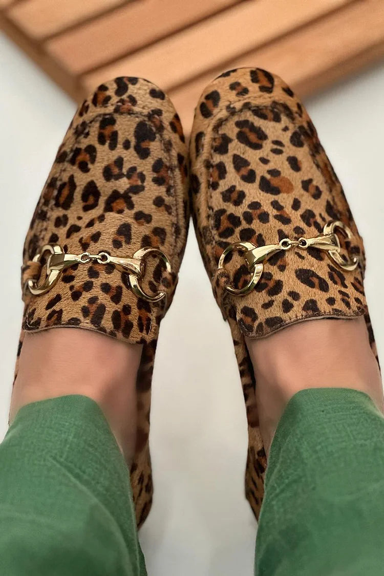 Megaphone with leopard print