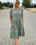 Avneal | Round Neck Summer Dress