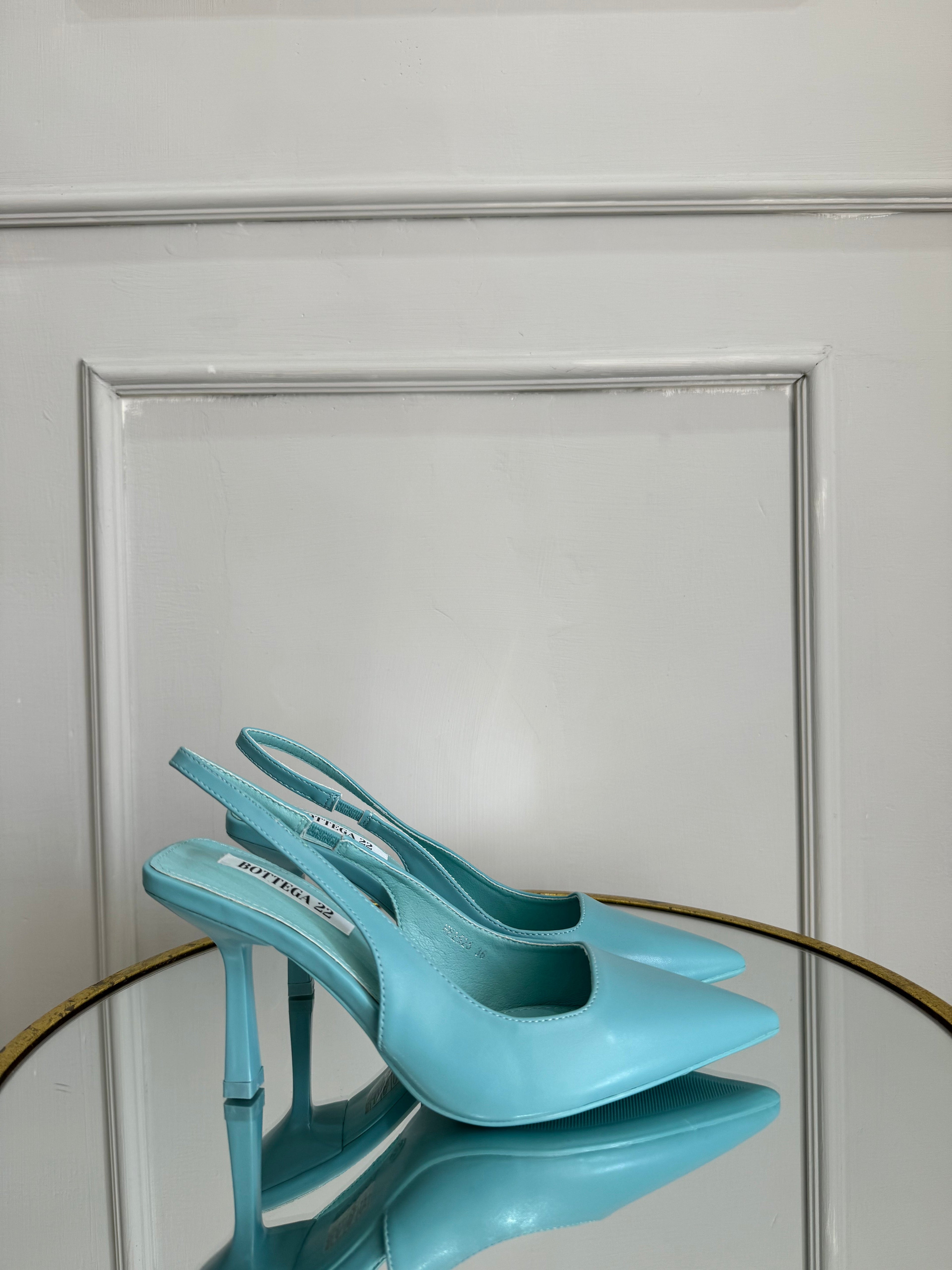 Sky Blue Slingback
