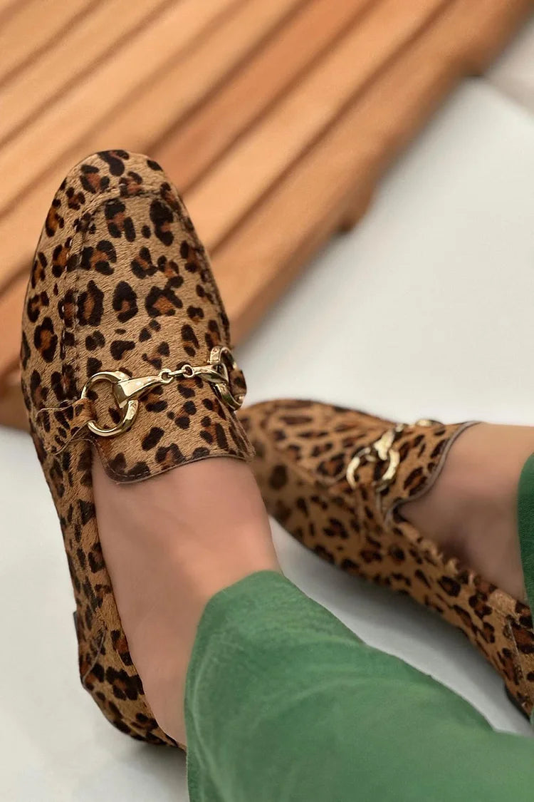 Megaphone with leopard print