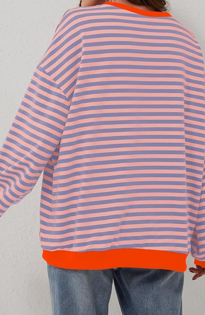 Maya - oversized striped sweater