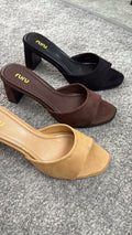 Suede Sabot