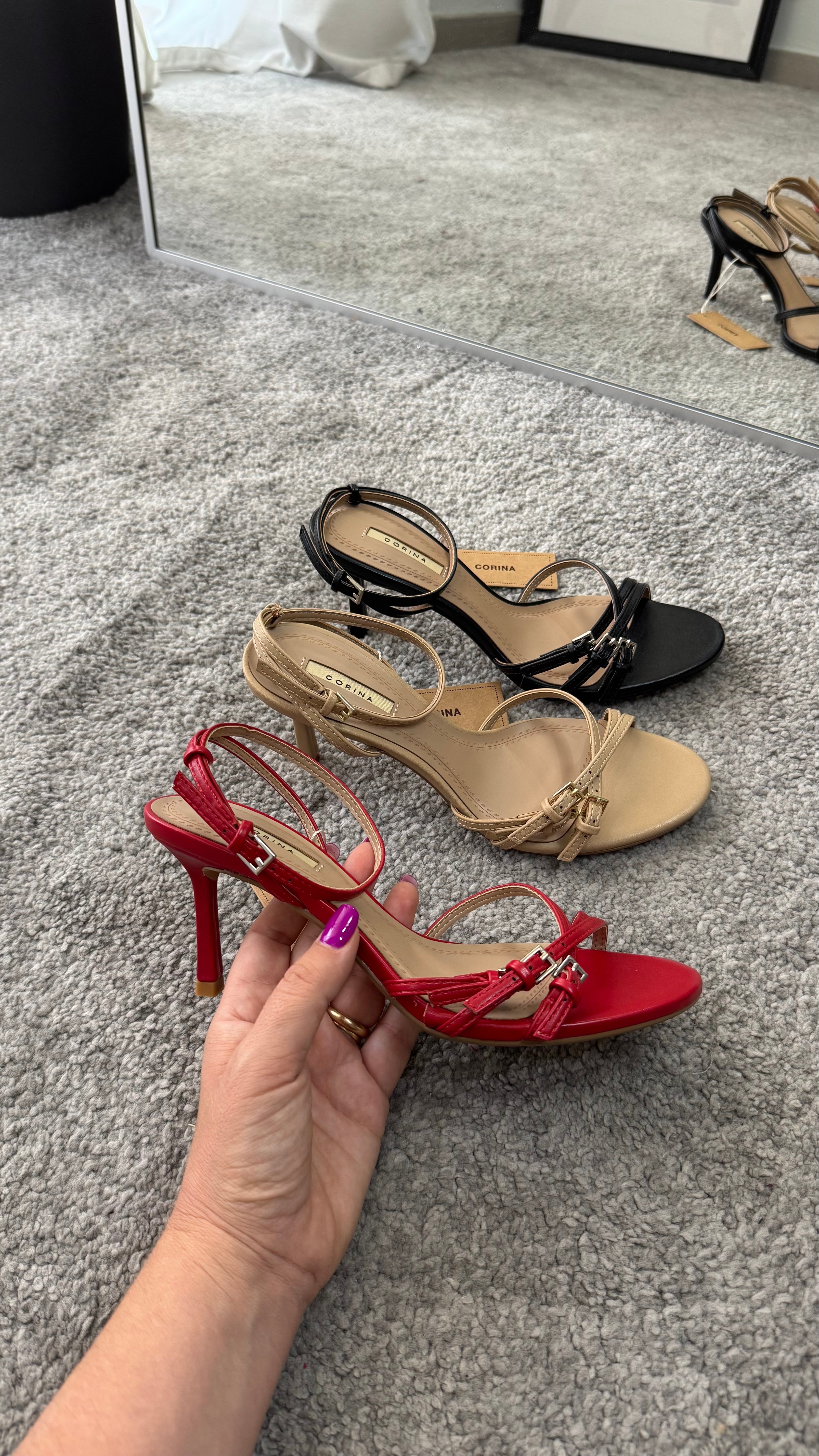 Corina Buckle Sandal