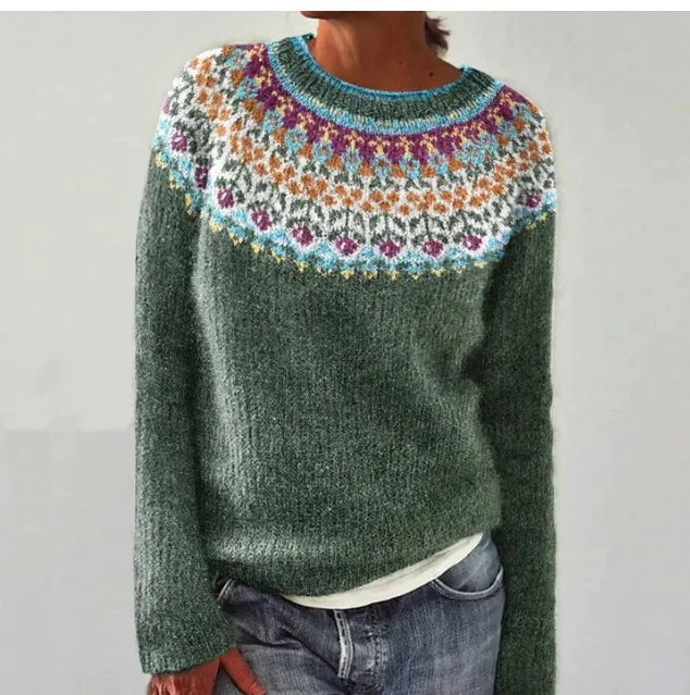 Fairina - Autumn Retro Sweater