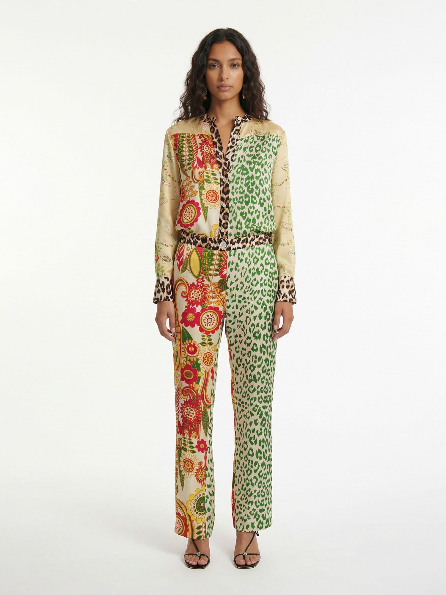 Tiger mosaic pants
