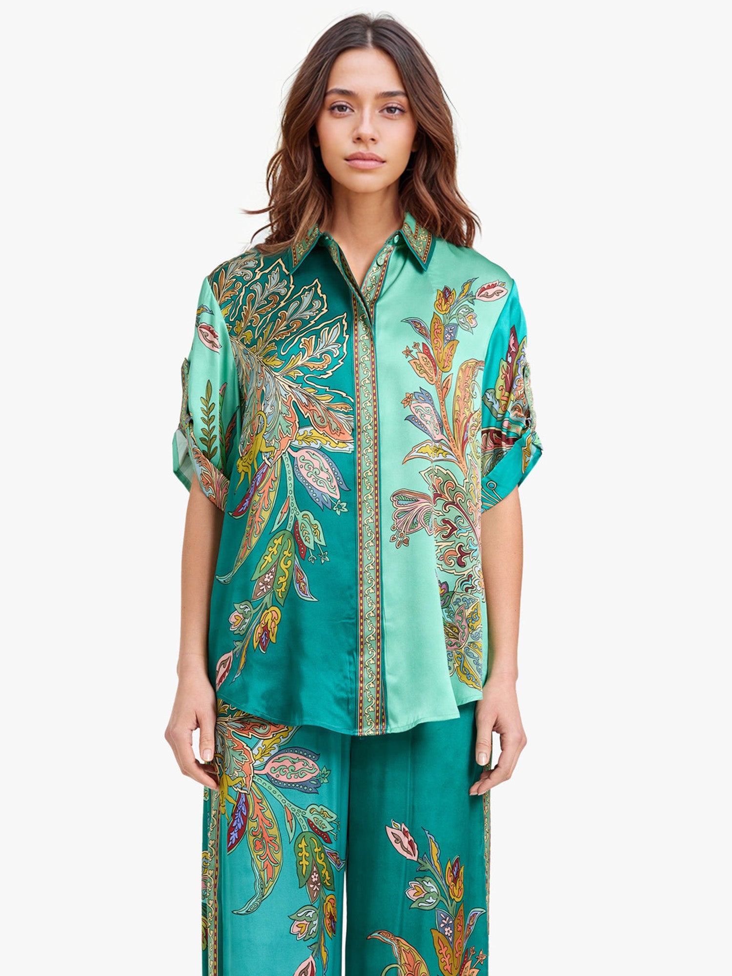Emerald Oversized Shirt