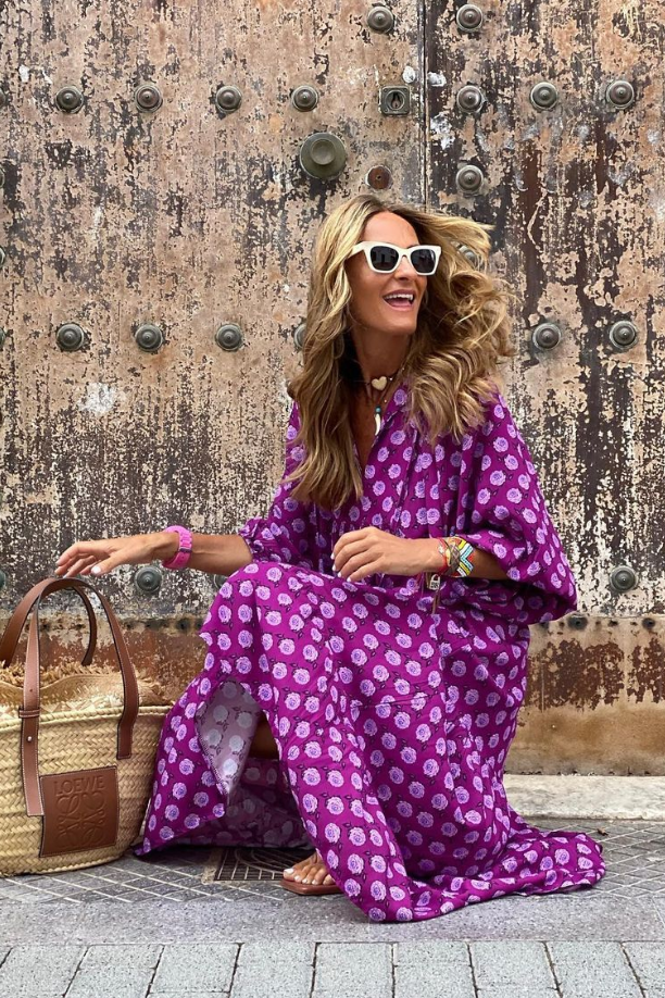 Andansa | Long Maxi Dress with Print