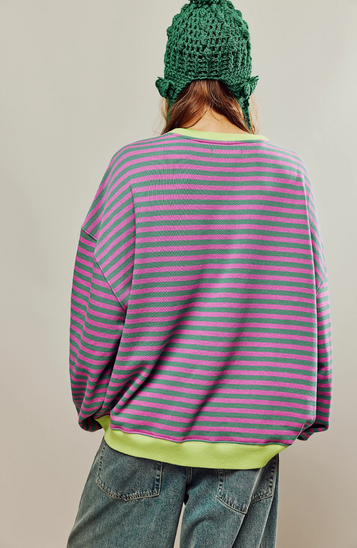Maya - oversized striped sweater