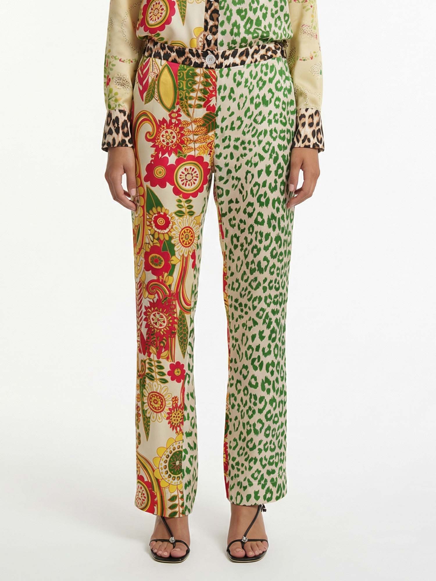 Tiger mosaic pants