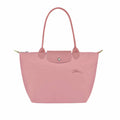Longchamp - surprisingly large bag, raspberry pink