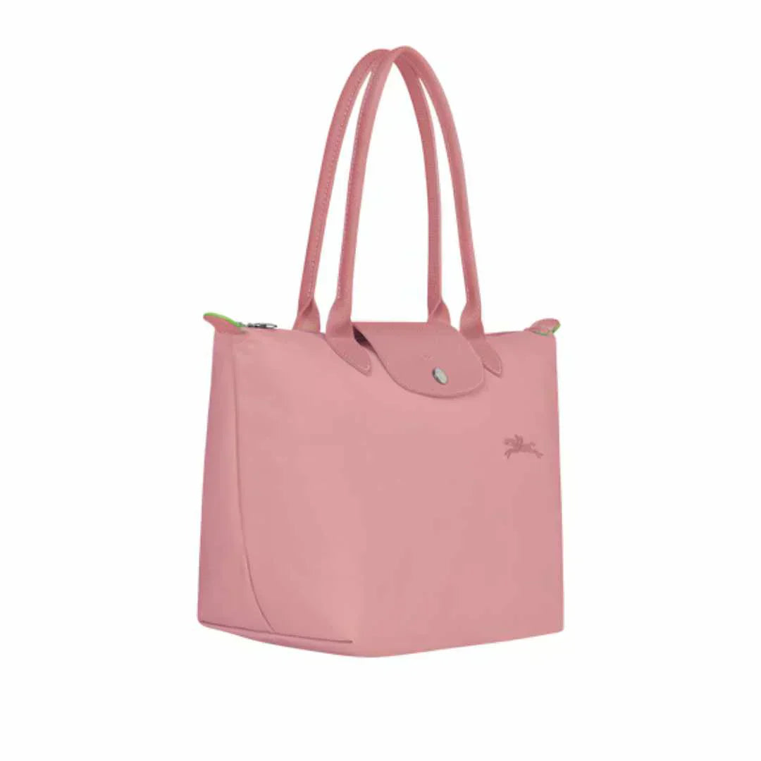 Longchamp - surprisingly large bag, raspberry pink