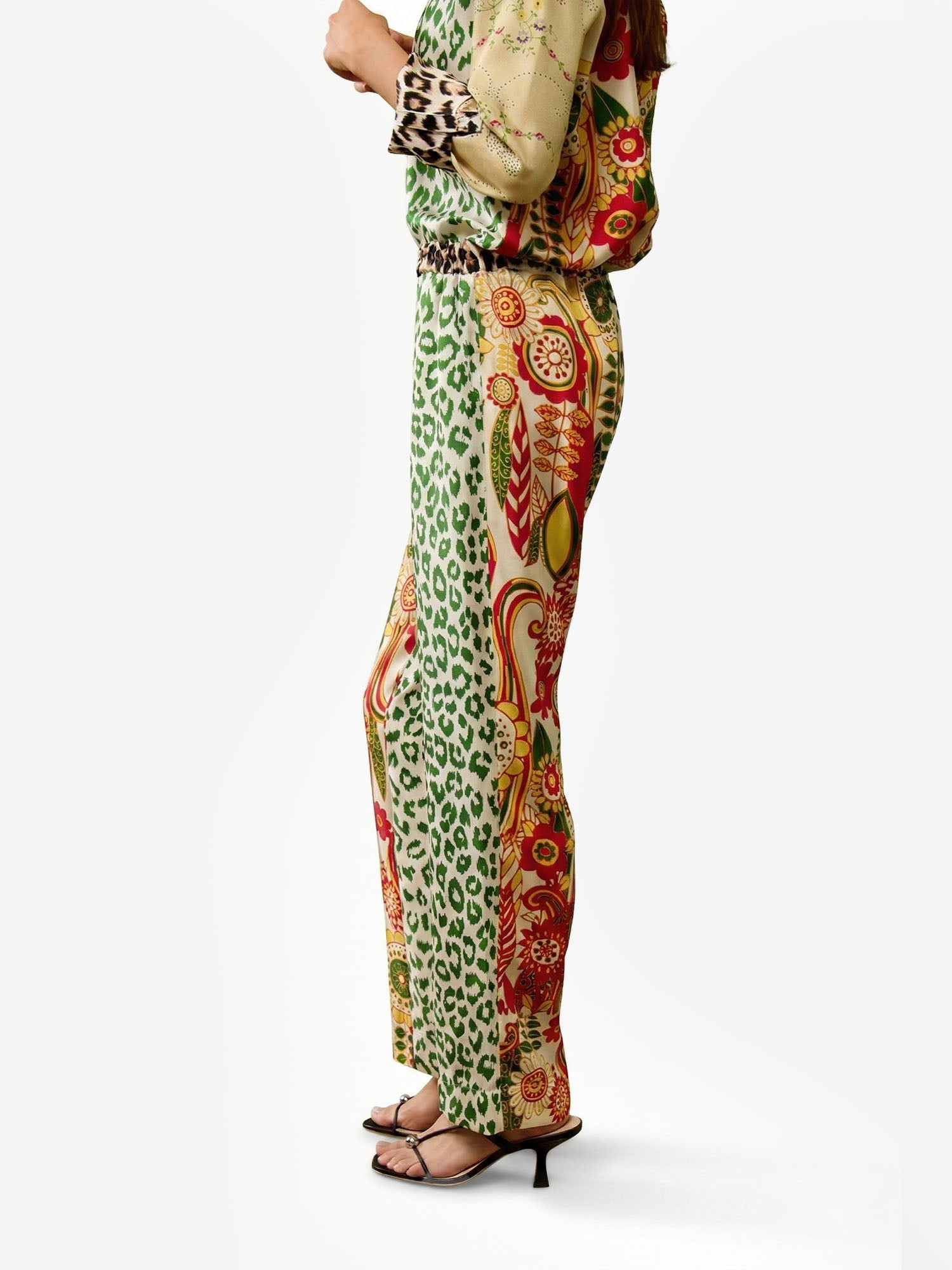 Tiger mosaic pants