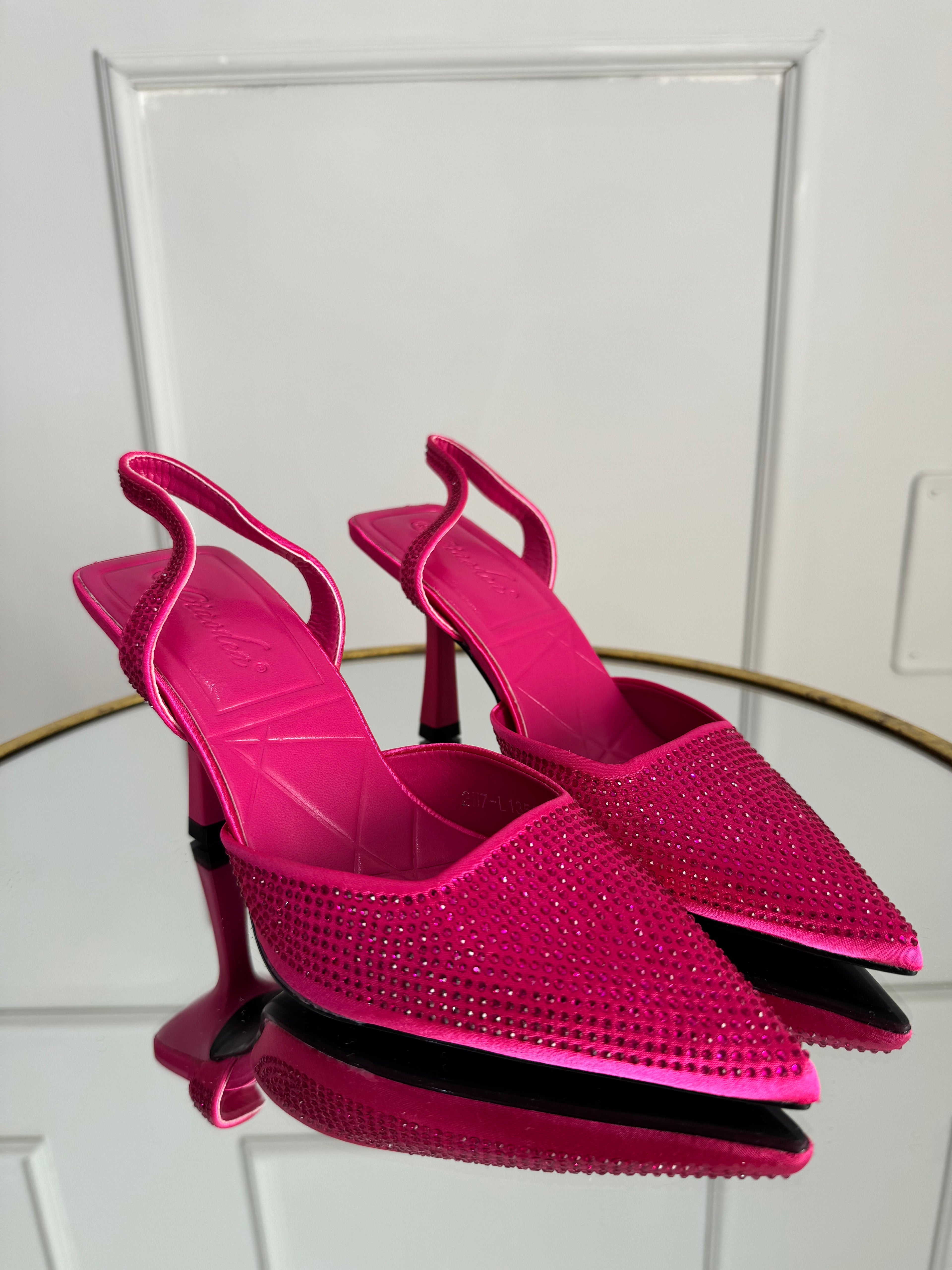 Slingback straps
