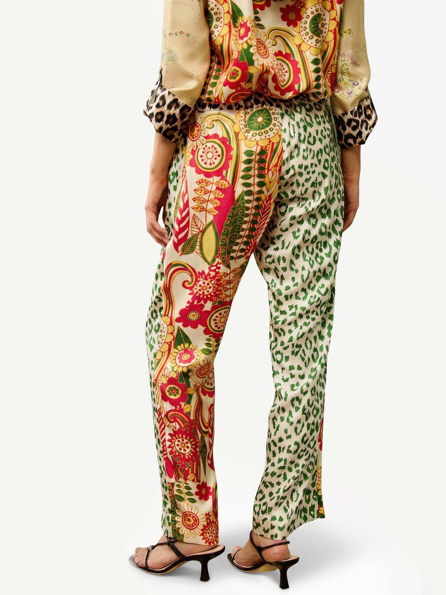 Tiger mosaic pants