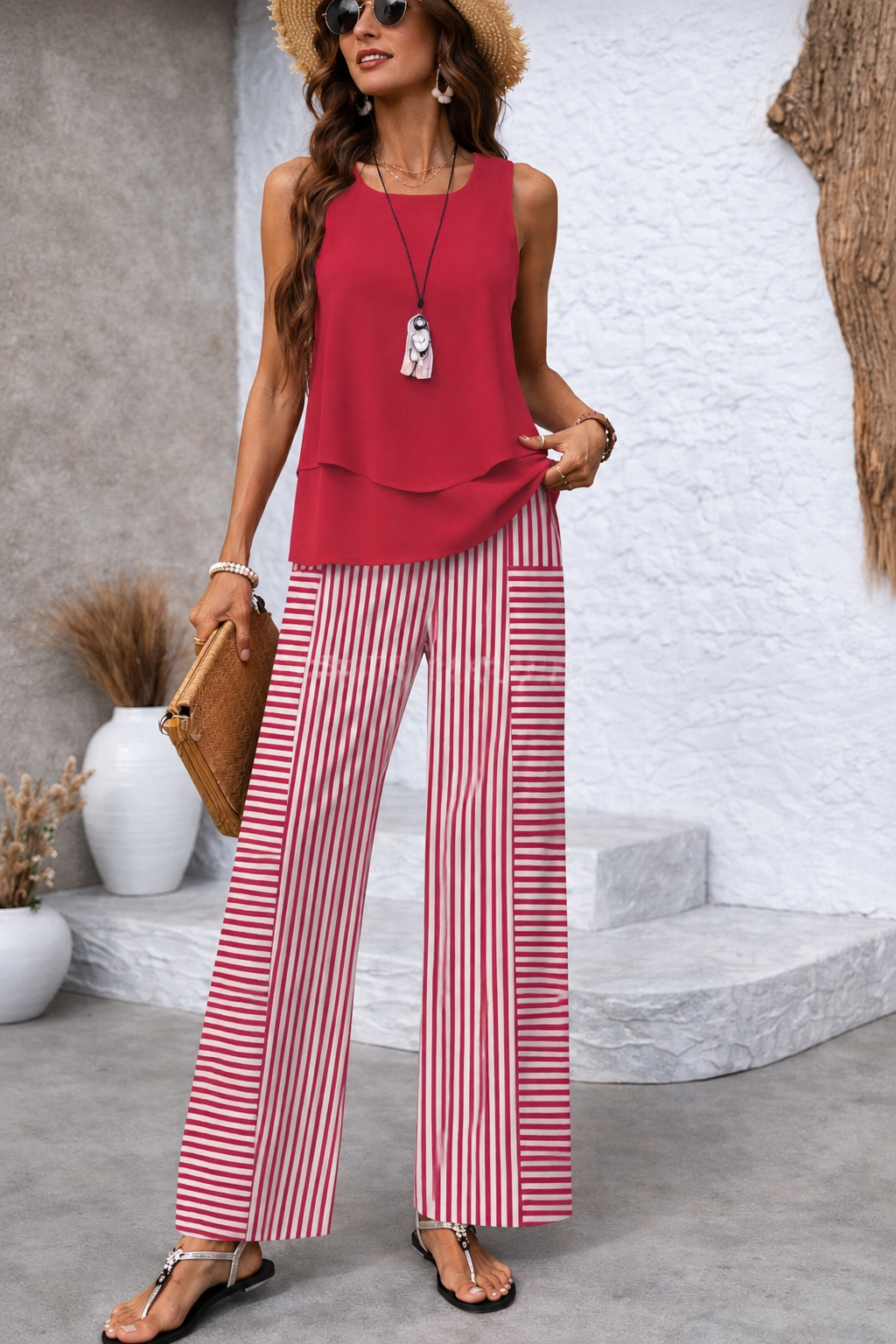 Rosabian | Riviera Set with Stripes