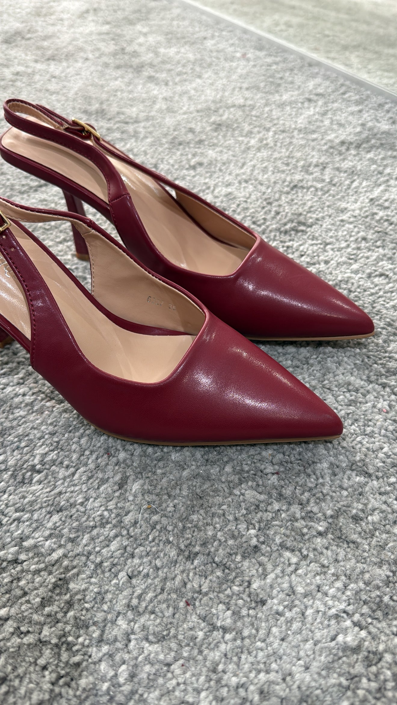 Slingback Acopla Bordeaux