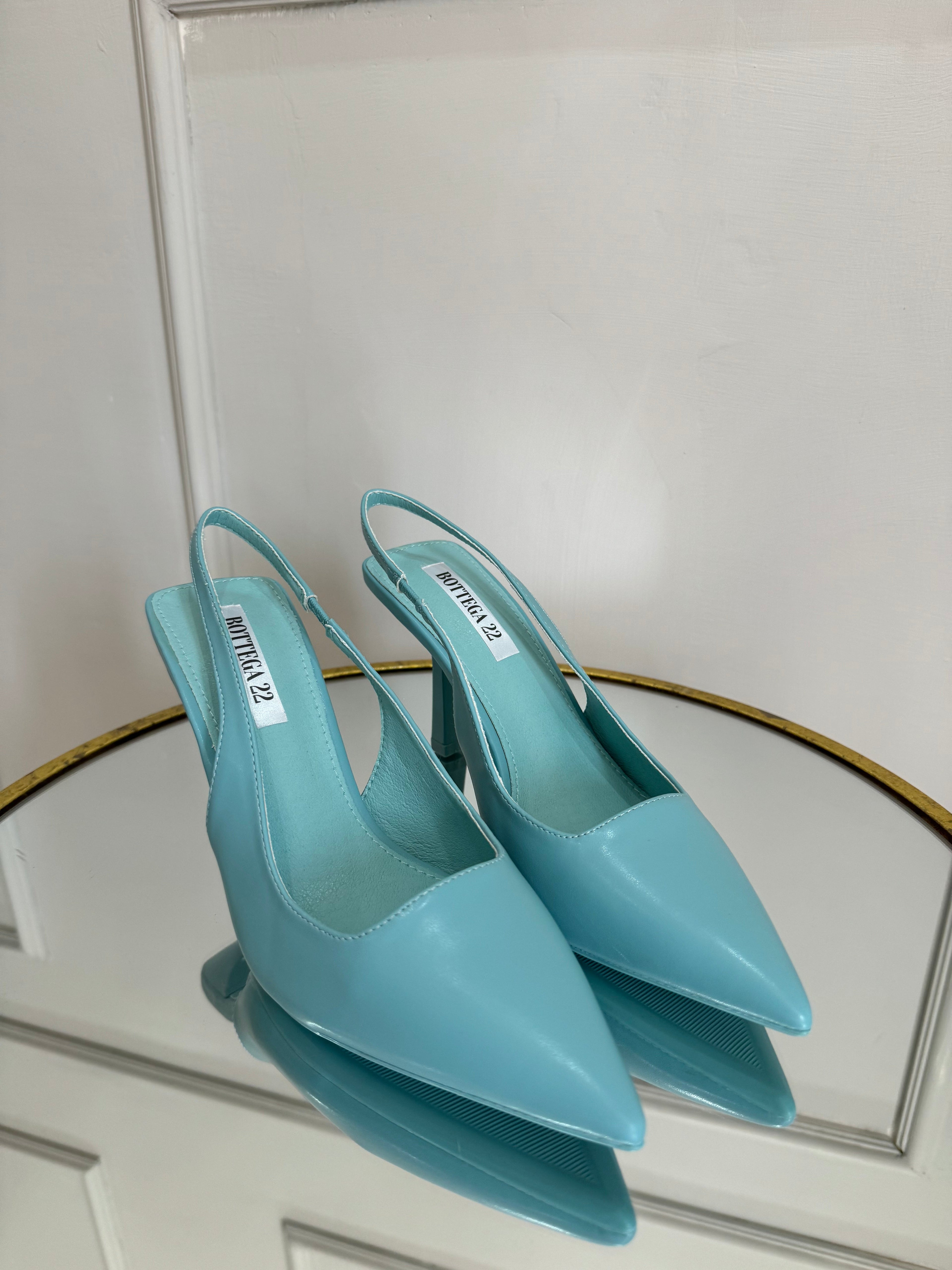 Sky Blue Slingback