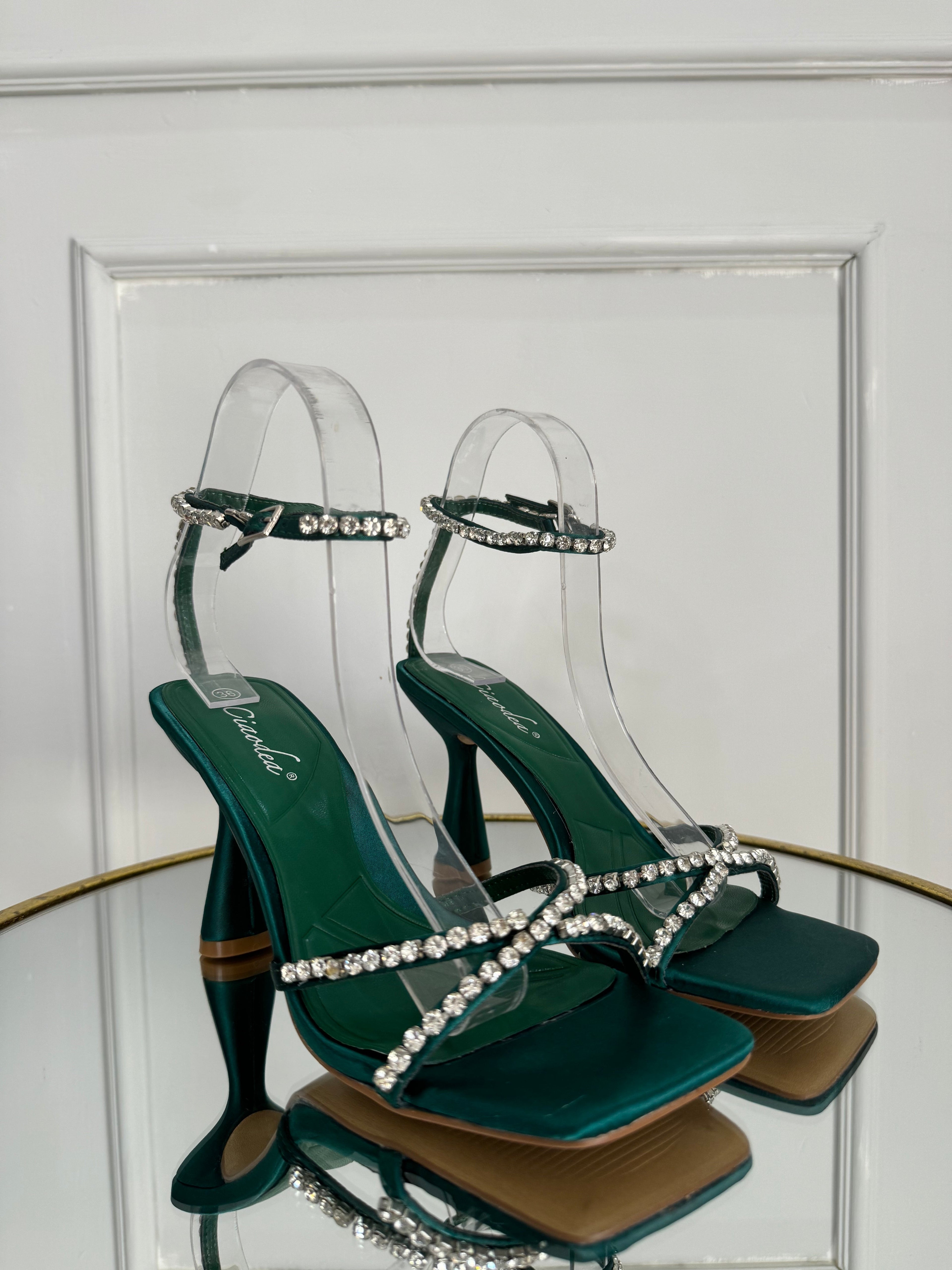Green sandal