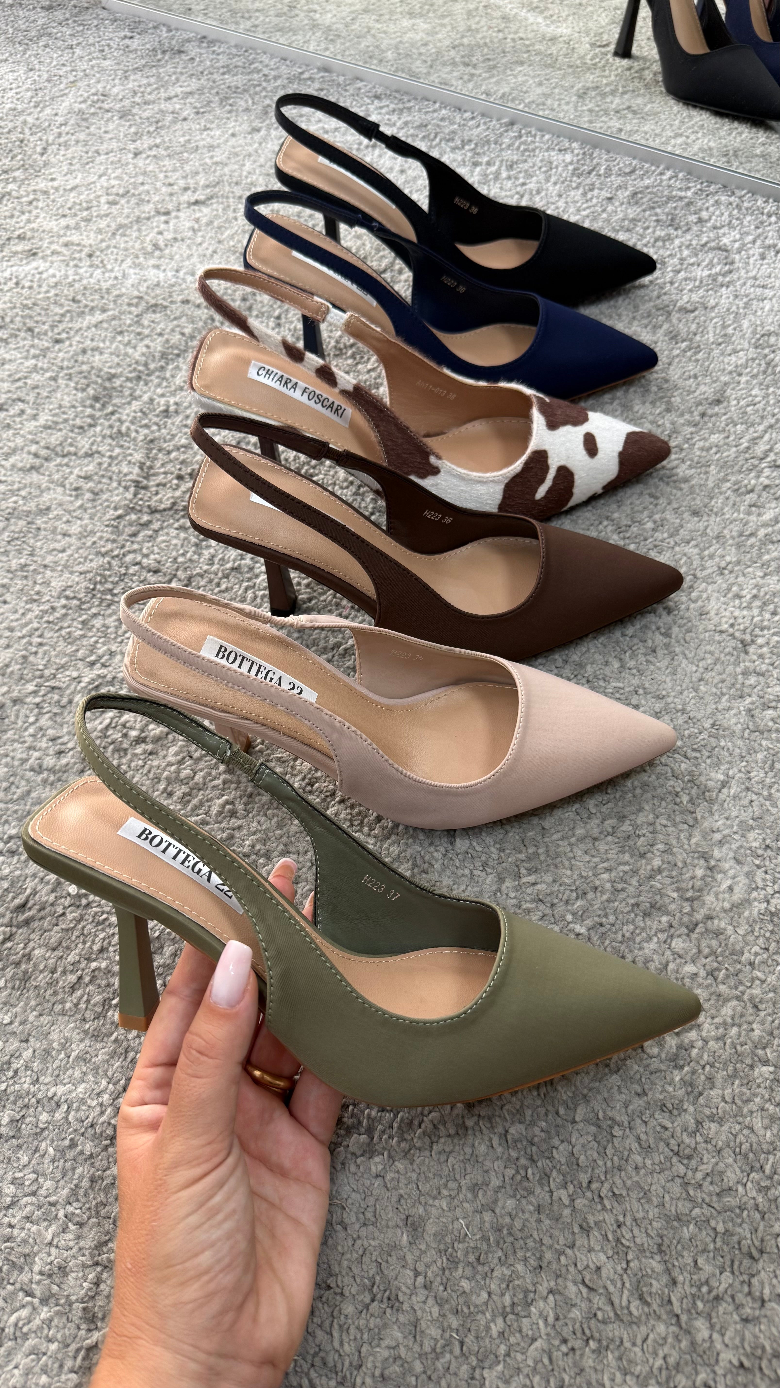Slingback 7 cm
