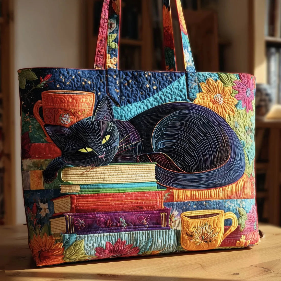 Curtain | Handcrafted slouchy bag