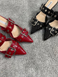 Clogs with buckles
