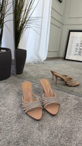 Shiny sandal