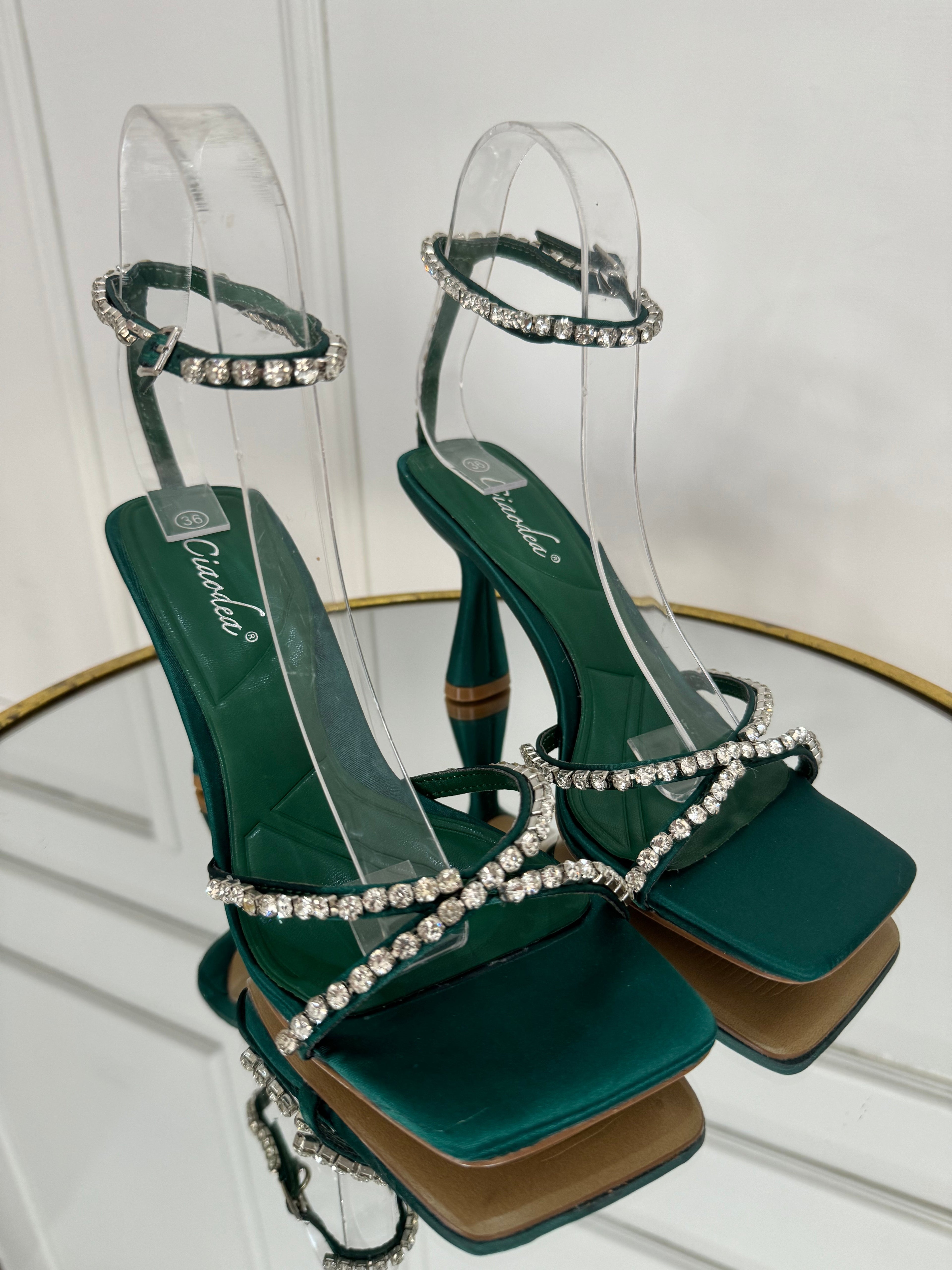 Green sandal