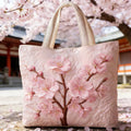 Handmade Quilted Tote Bag | Quiet Bloom