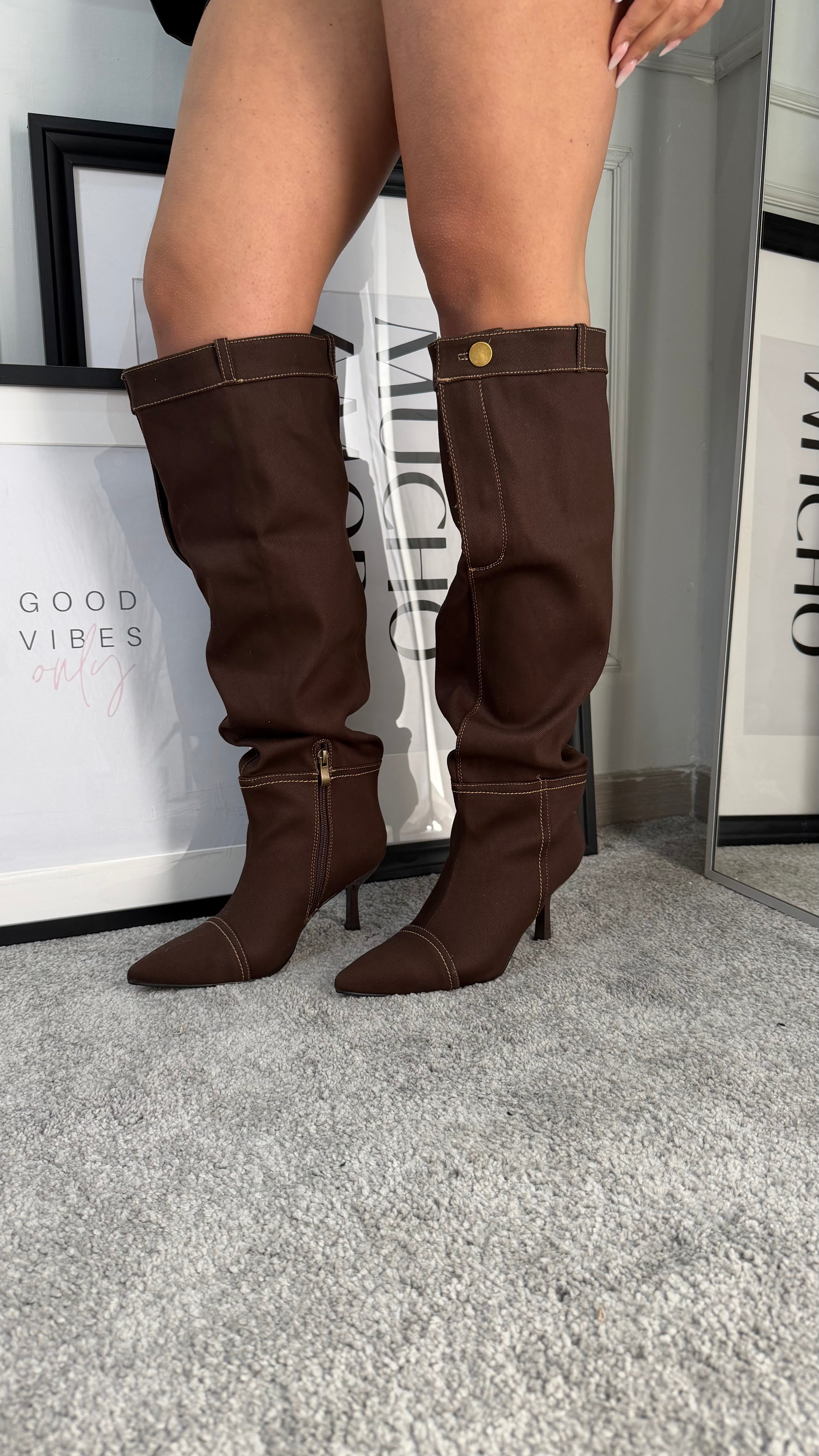 Denim brown stibella
