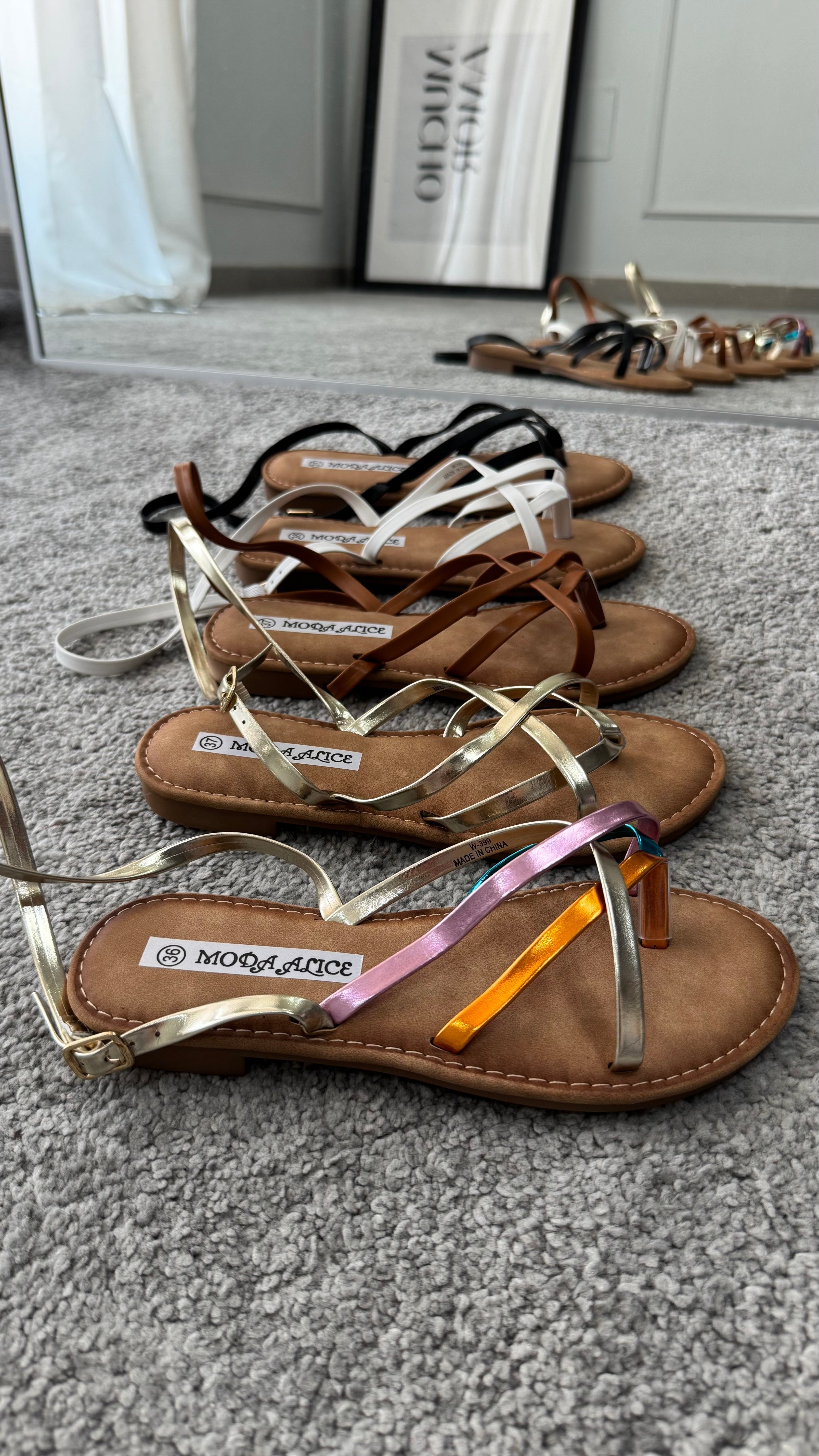 Alicia Thong Sandals