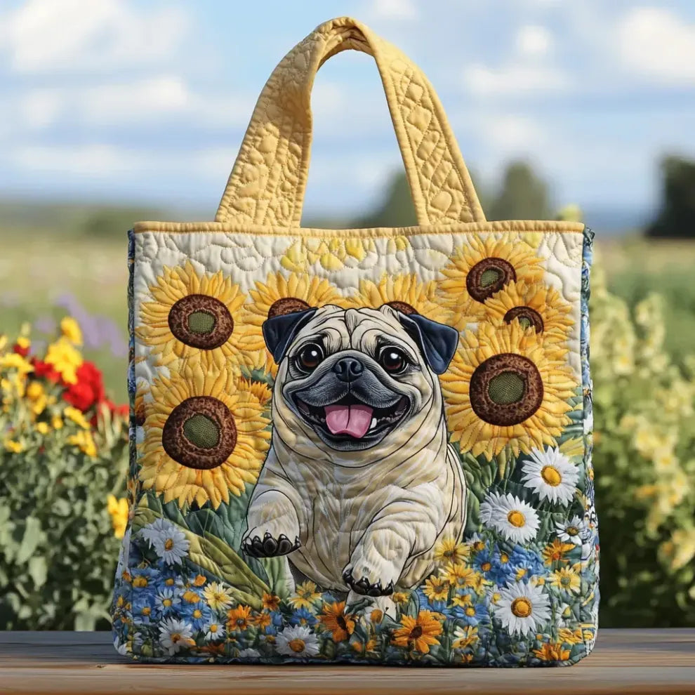 Sun-kissed Paws | Handmade Quilted Bag