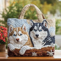 Friends for Winter | Handmade Quilted Bag