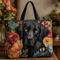 Midnight Blossom Quilted Bag | Handmade Quilted Bag
