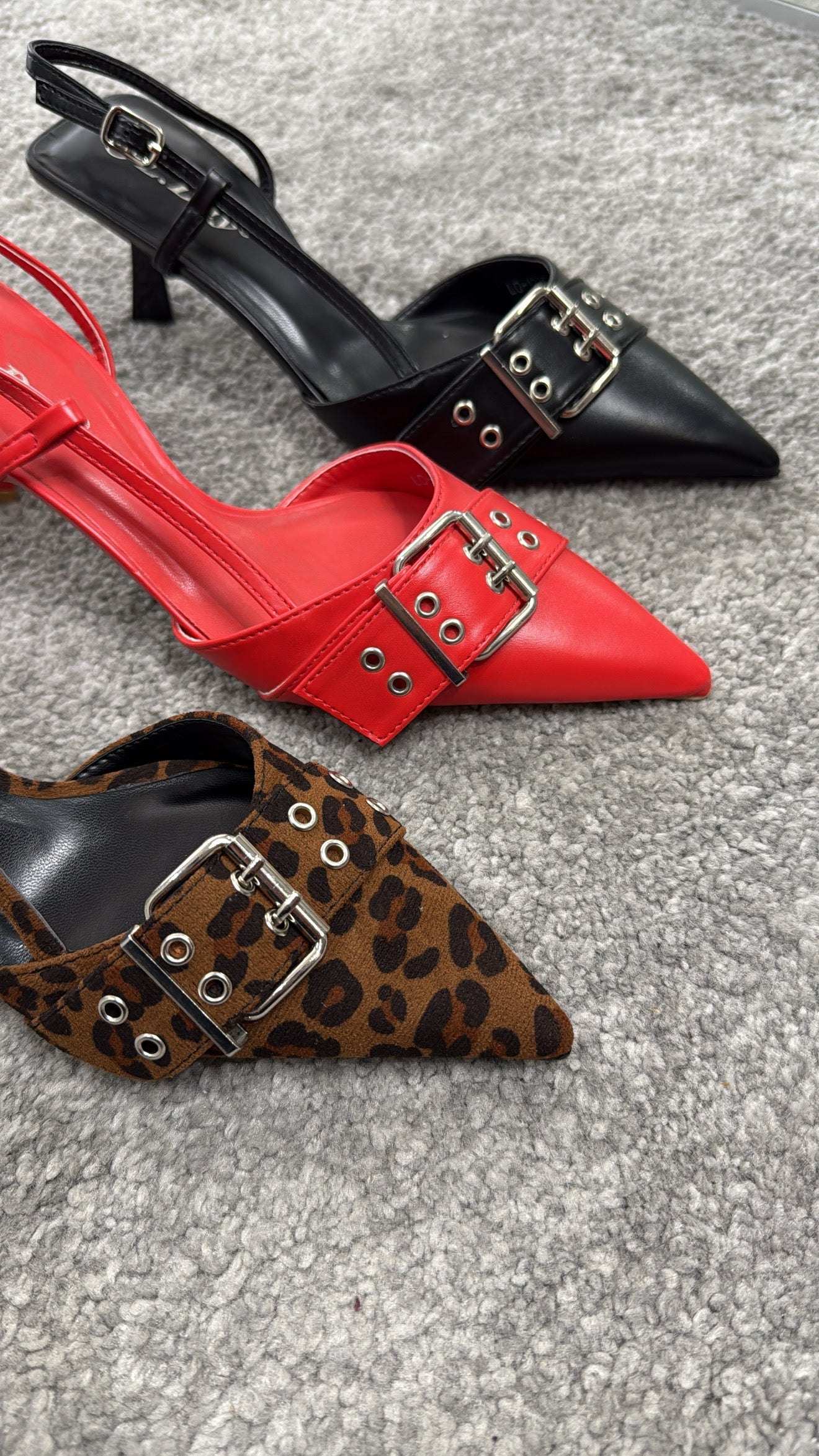 Slingback with 5cm buckle