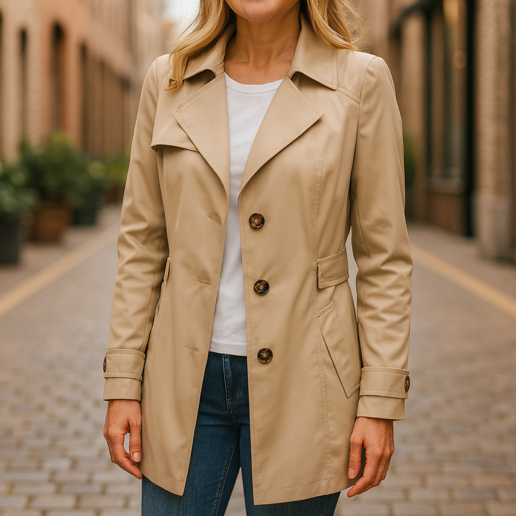 Jamie - Elegant Trench Coat for Autumn