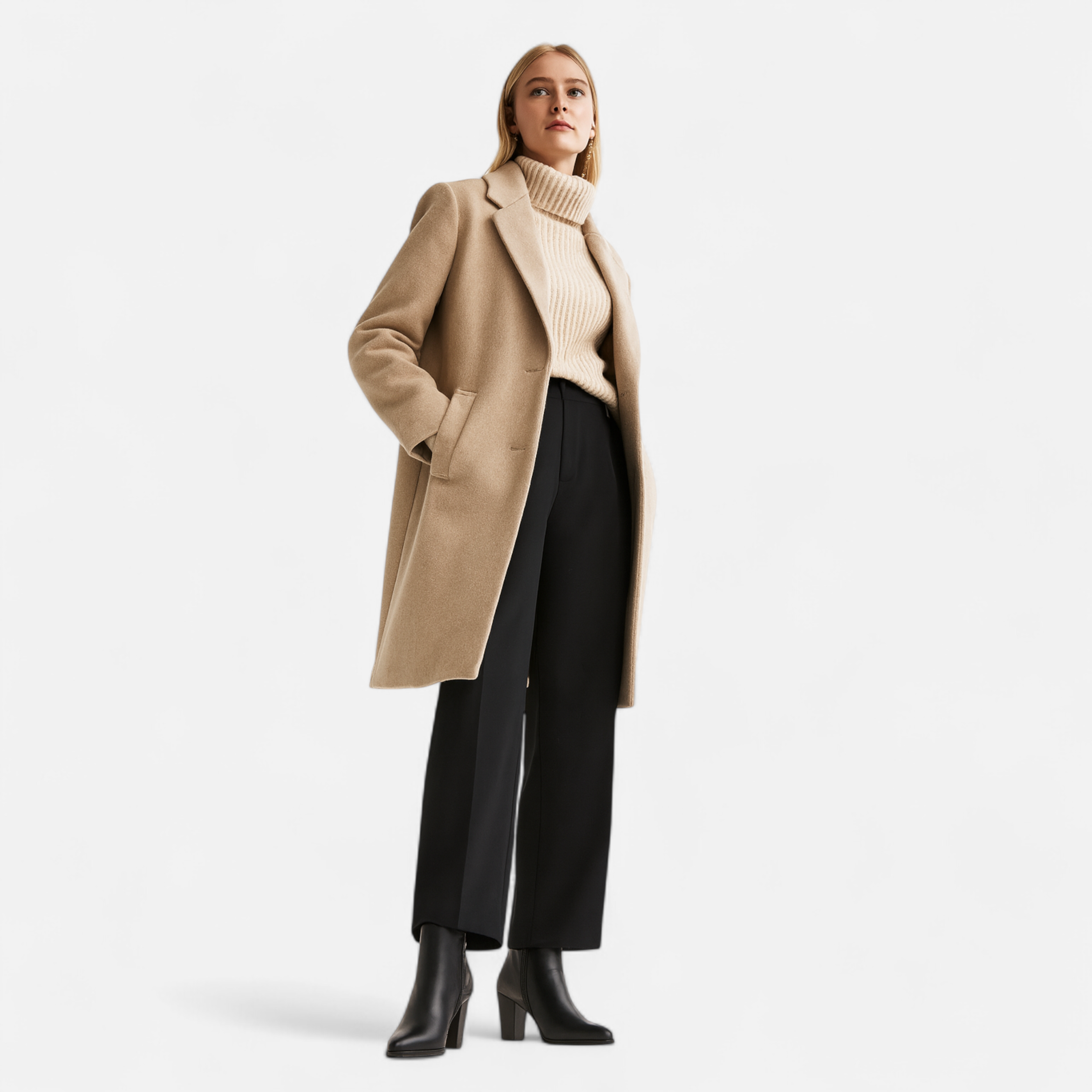 Eloan | Retro ankle boots with a heel and side zipper