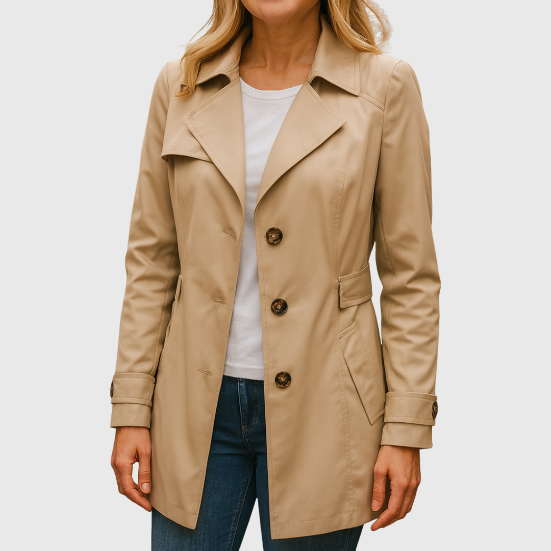 Jamie - Elegant Trench Coat for Autumn