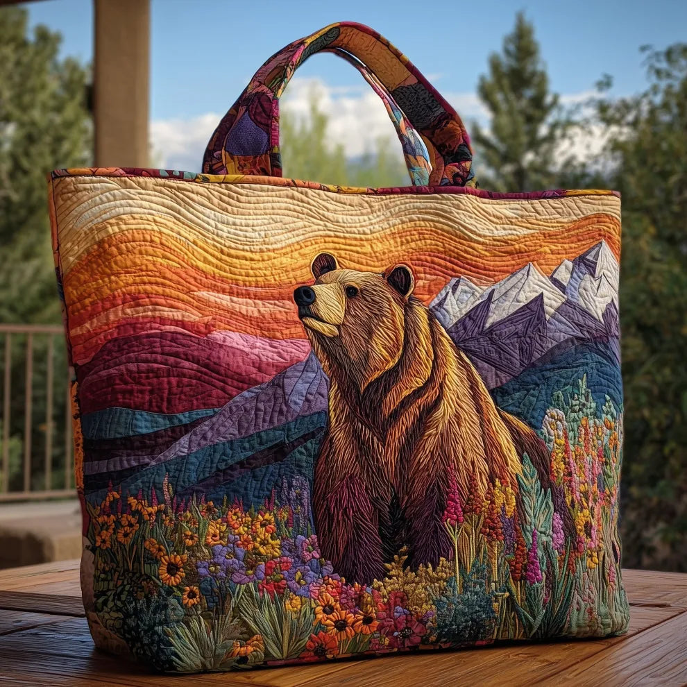 Wild Spirit | Handmade Tweed Bag with Stitching